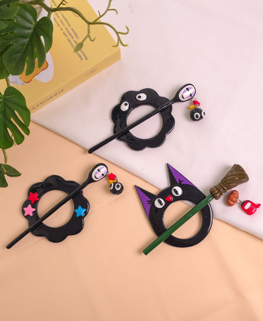 No-Face Hair Stick Ver.2