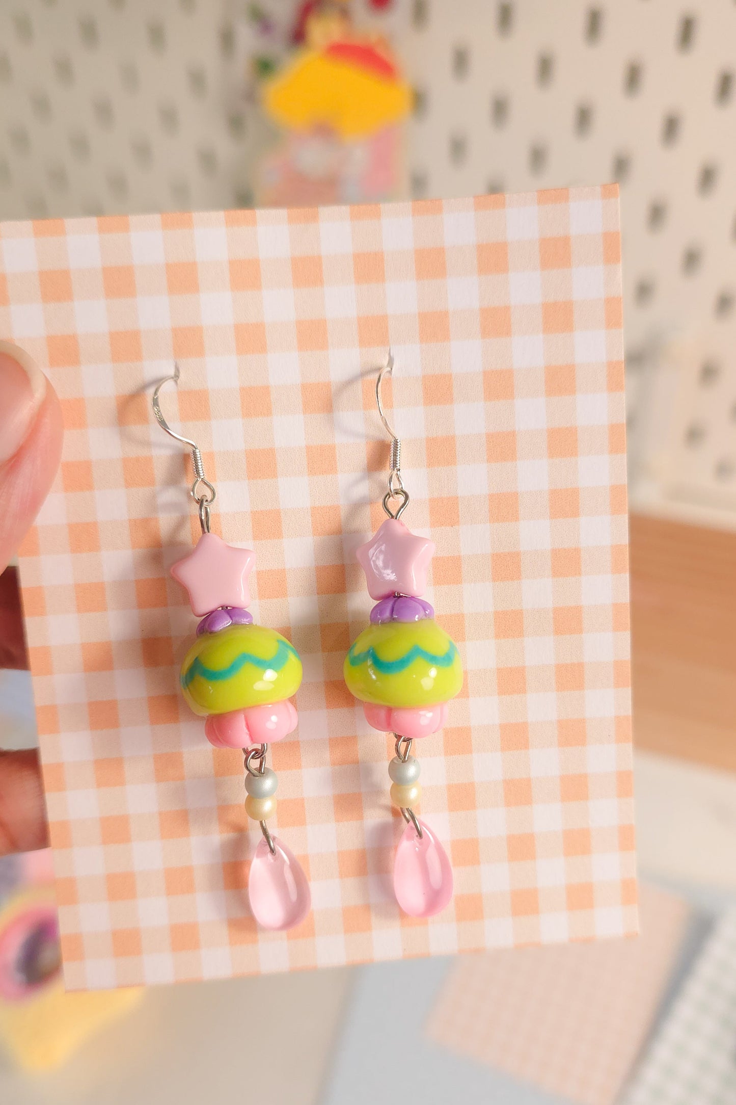 Jellyfish Earrings Silver S925