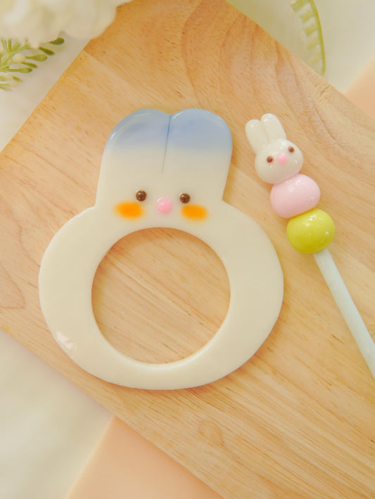 Kawaii Bunny Dango Hair Stick