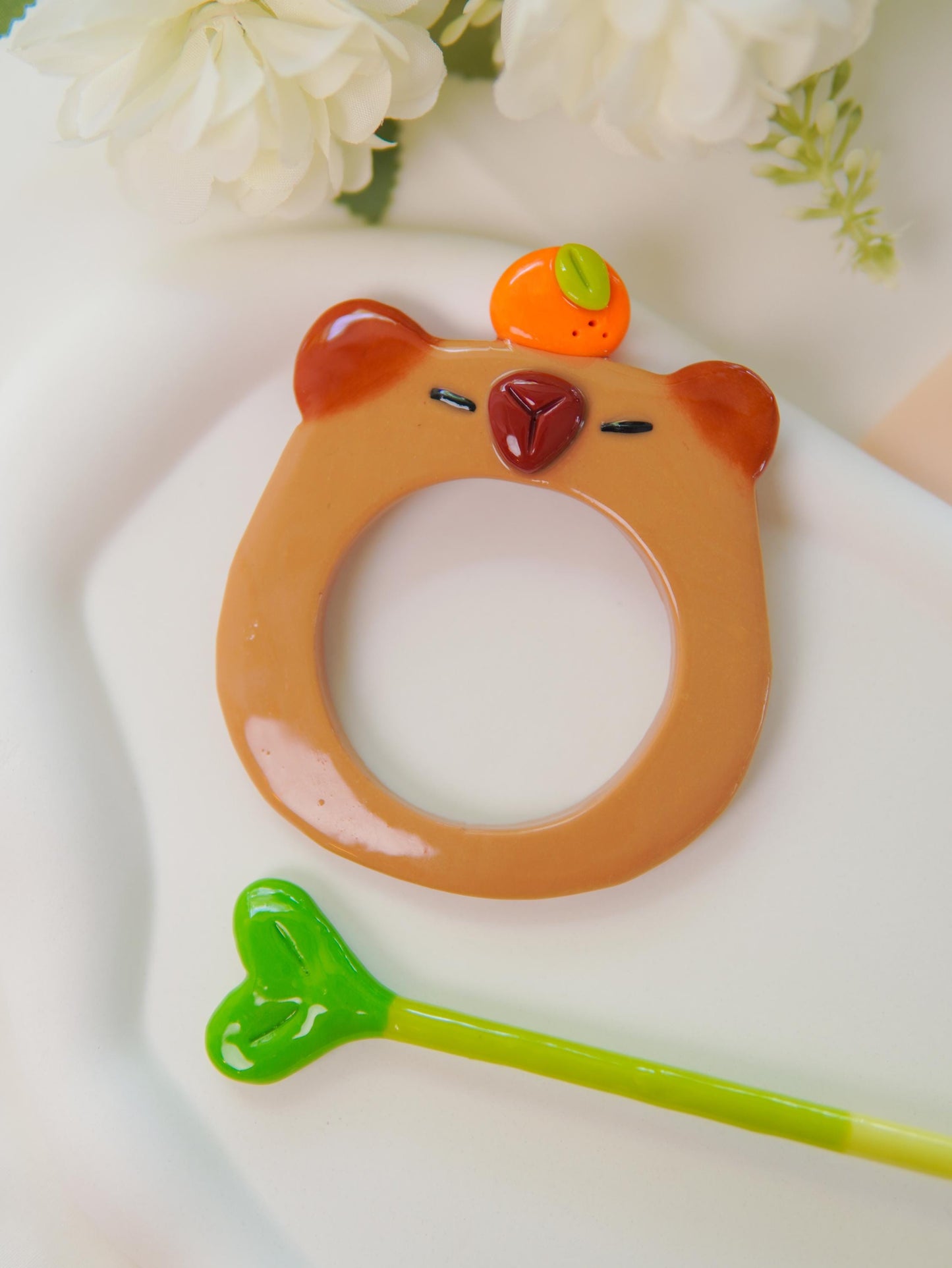 Capybara Hair Stick