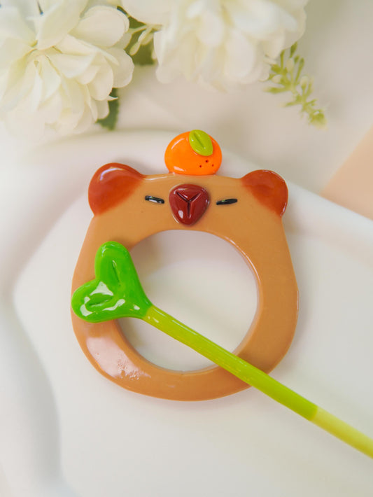 Capybara Hair Stick