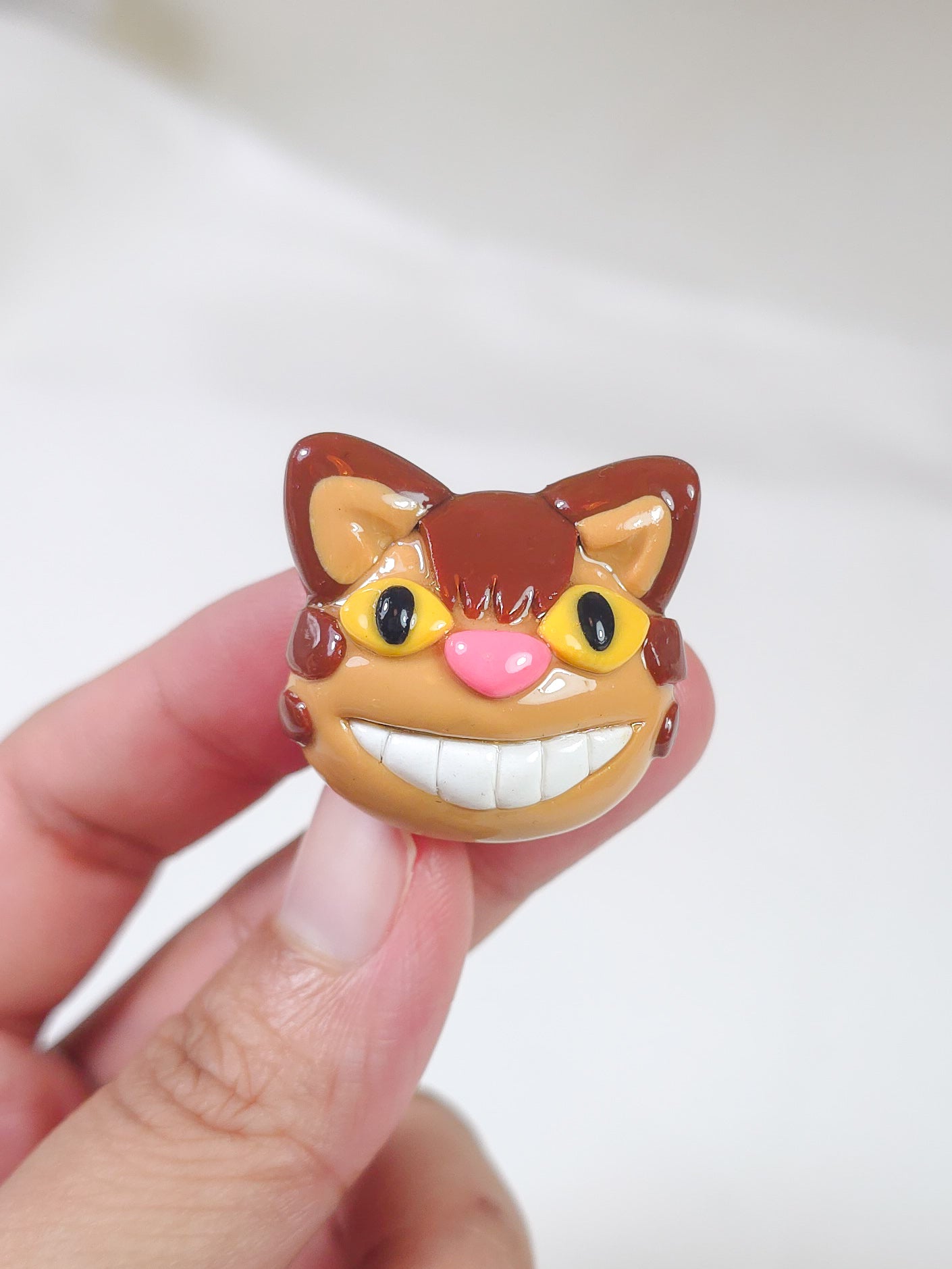 Button cover Ghibli-Inspired