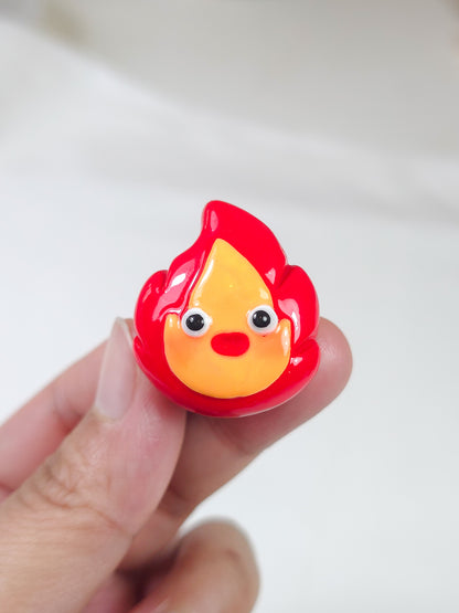 Button cover Ghibli-Inspired