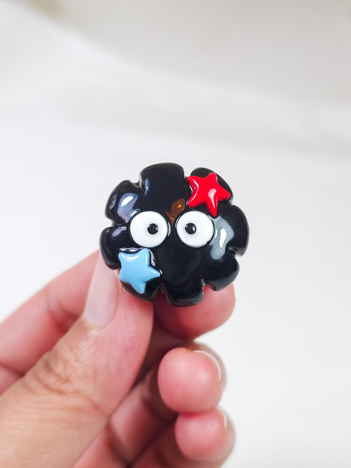 Button cover Ghibli-Inspired