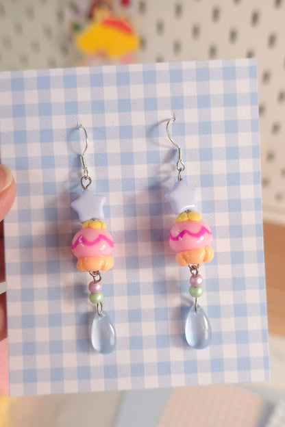 Jellyfish Earrings Silver S925