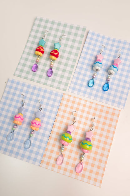 Jellyfish Earrings Silver S925