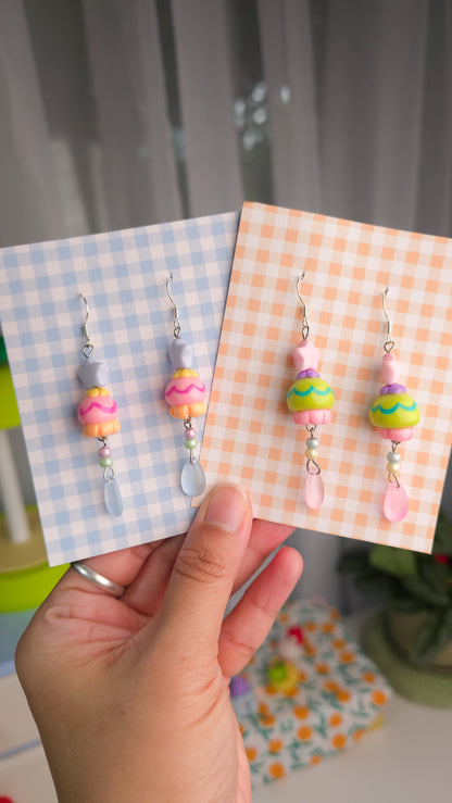 Jellyfish Earrings Silver S925