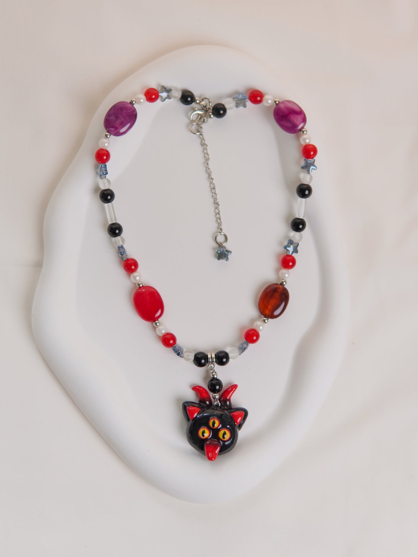 Demon Cat Necklace