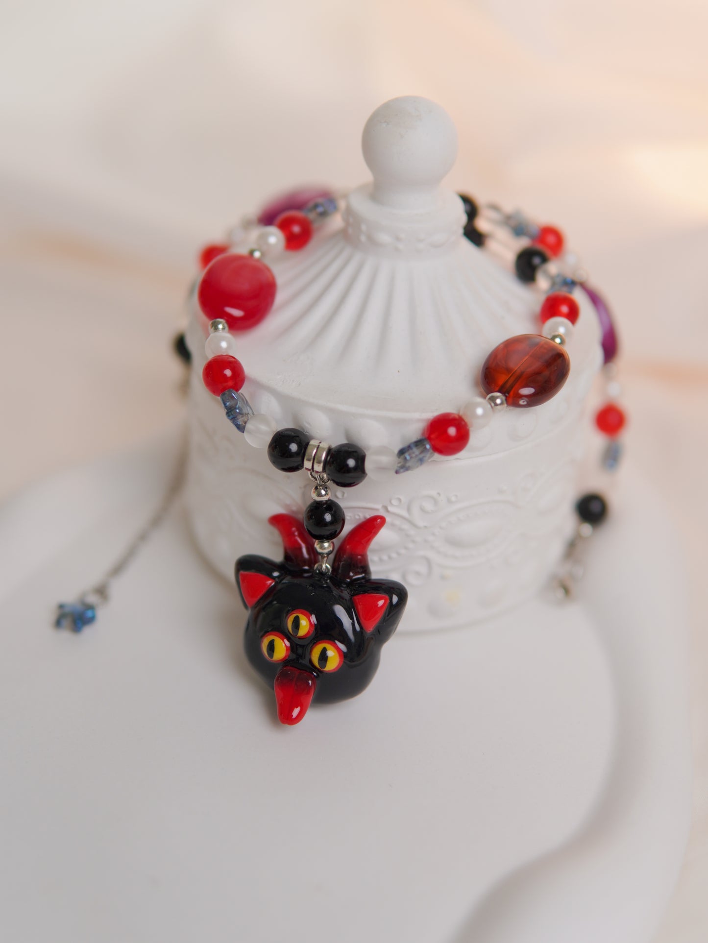 Demon Cat Necklace
