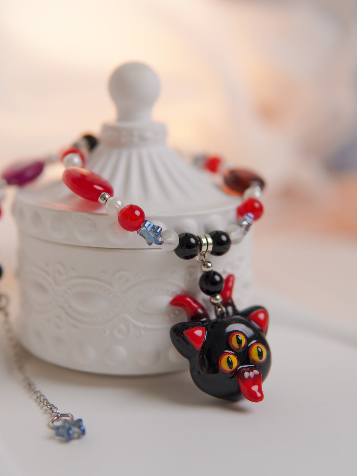 Demon Cat Necklace