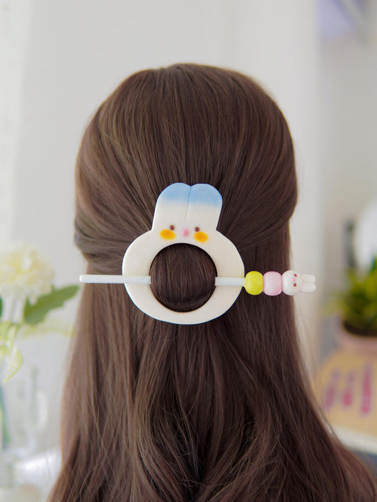 Kawaii Bunny Dango Hair Stick
