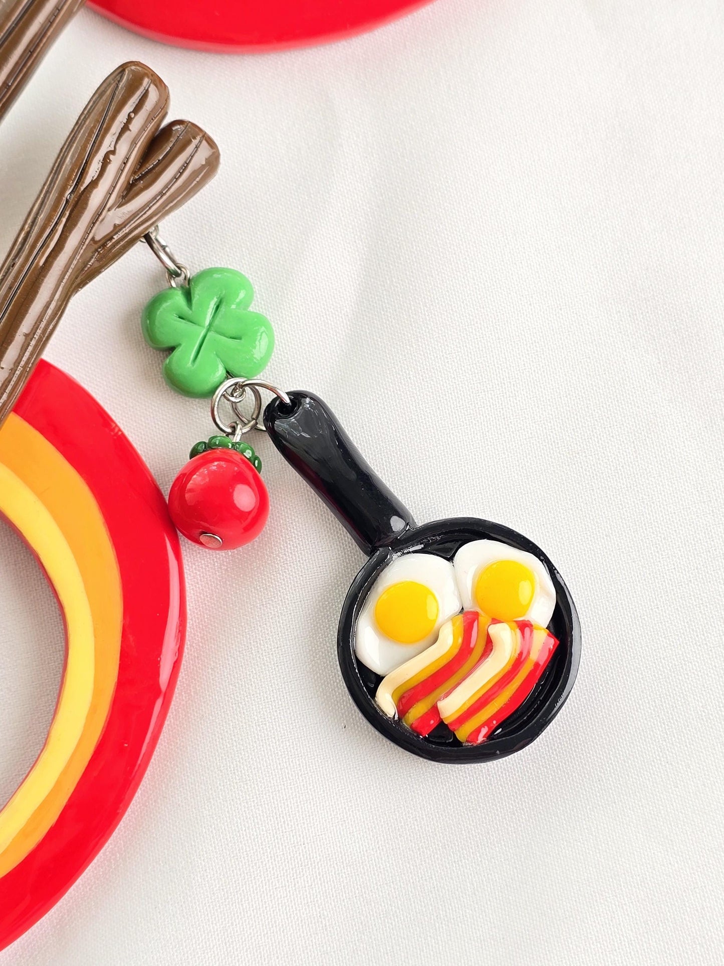 Calcifer Hair Stick Barrette