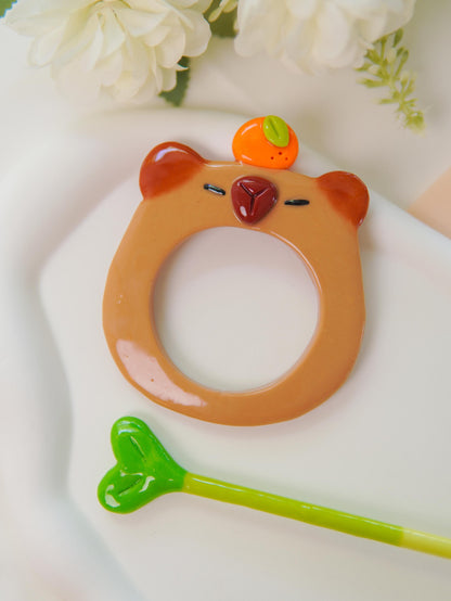 Capybara Hair Stick